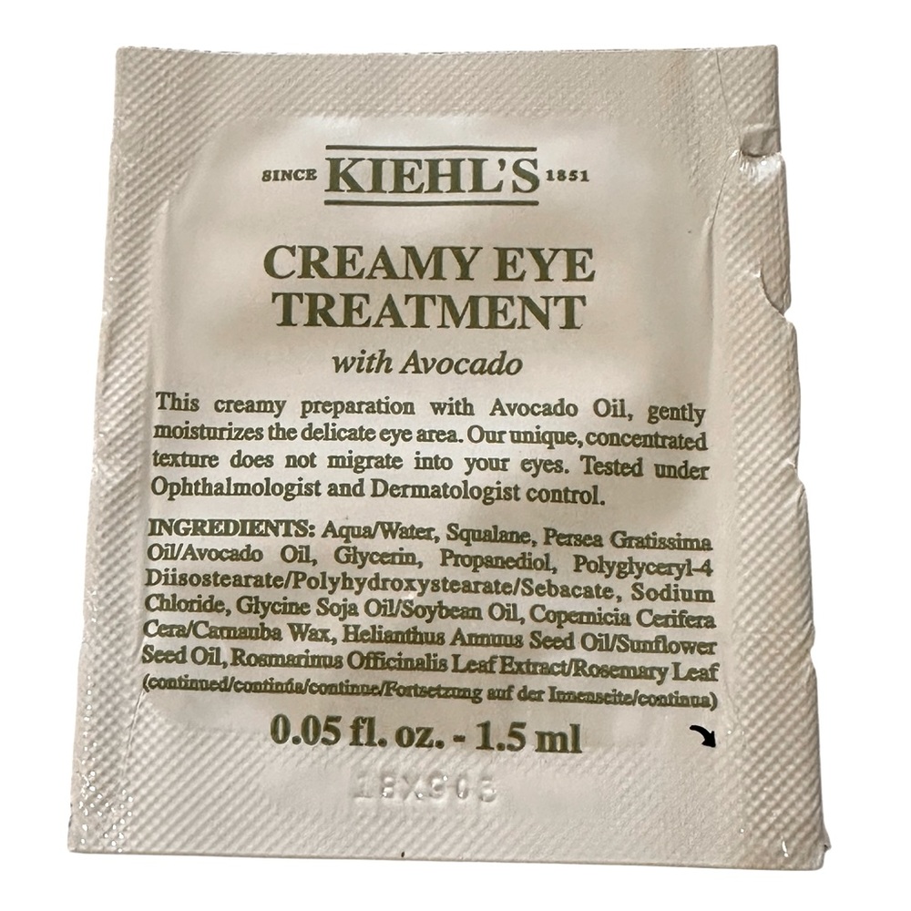 Kiehl's Avocado Eye Treatment Sample‎